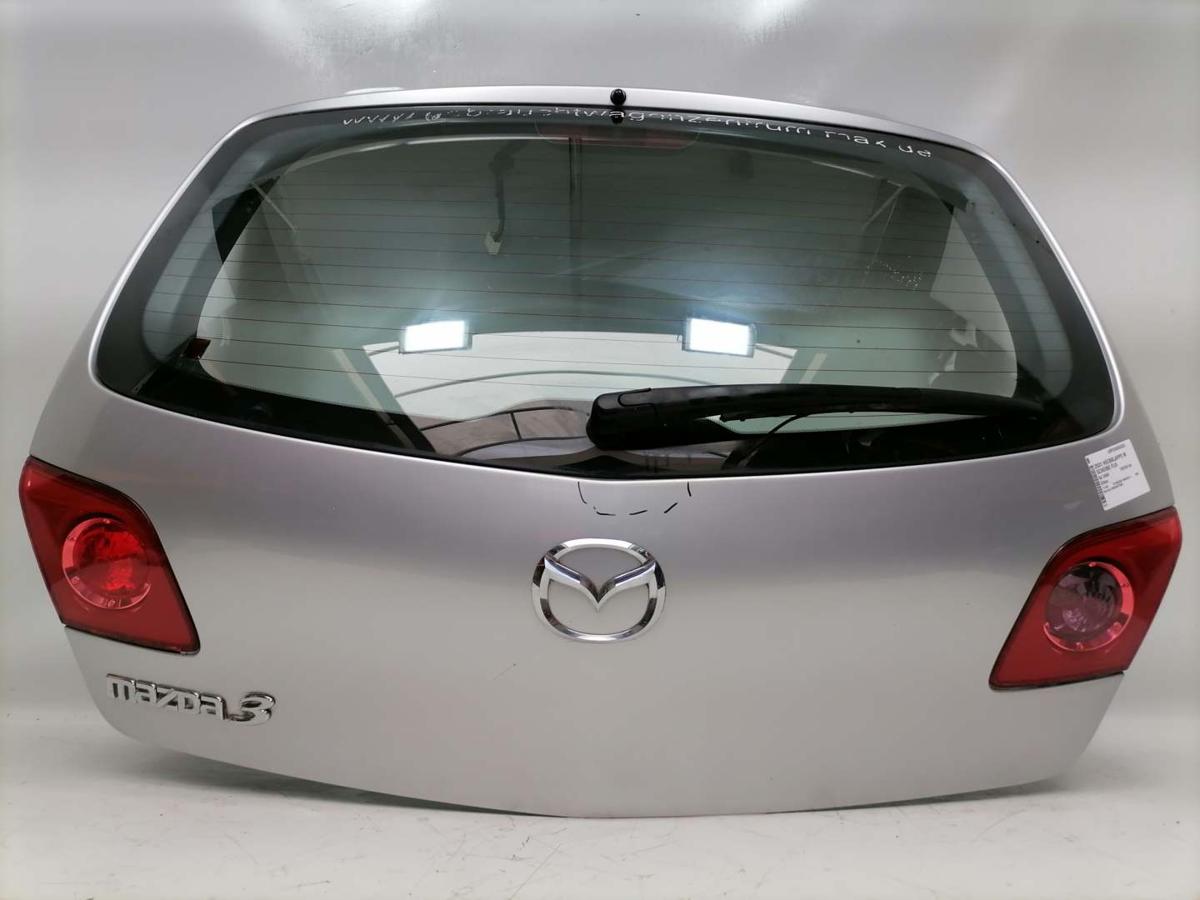 Mazda 3 BK original Heckklappe mit Heckscheibe Silber Fließheck Bj.2004
